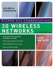 Cover of: 3G Wireless Networks, Second Edition by Clint Smith