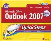 Microsoft Office Outlook 2007 QuickSteps (Quicksteps)