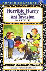 Cover of: Horrible Harry and the Ant Invasion (Horrible Harry)