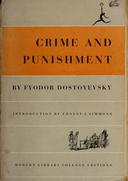 Cover of: Crime and Punishment by 