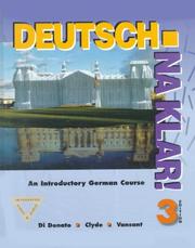 Deutsch, na klar! by Robert Di Donato, Monica Clyde, Jacqueline Vansant