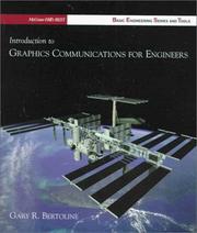 Cover of: Introduction to graphics communications for engineers