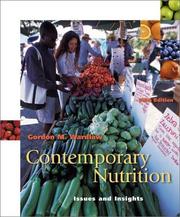 Cover of: Contemporary Nutrition by Gordon M. Wardlaw