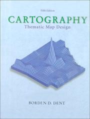 Cover of: Cartography with ArcView GIS Software & Map Projection Poster | Borden D. Dent