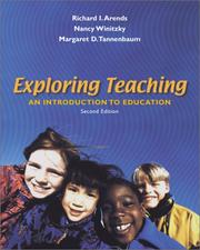 Cover of: Exploring teaching: an introduction to education