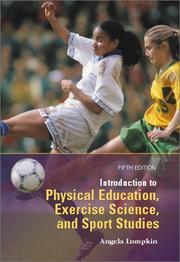 Cover of: Introduction to physical education, exercise science, and sport studies by Angela Lumpkin
