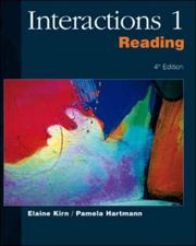 Cover of: Interactions 1. | Elaine Kirn