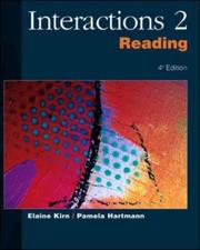 Cover of: Interactions II by Elaine Kirn, Hartman-Kirn, Pamela Hartmann, Elaine Kirn, Hartman-Kirn, Pamela Hartmann