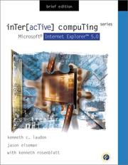 Cover of: Interactive Computing Series by Kenneth C. Laudon, Kenneth C. Laudon
