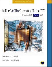 Cover of: Microsoft Excel 2000 by Kenneth C. Laudon