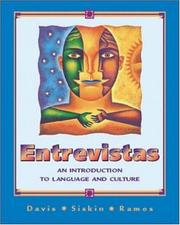 Cover of: Entrevistas: An Introduction to Language and Culture (Student Edition + Listening Comprehension Audio Cassette + CD-ROM)