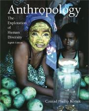 Cover of: Anthropology by Conrad Phillip Kottak