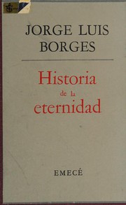Cover of: Historia de la eternidad.