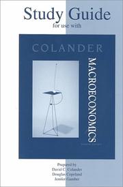 Cover of Macro Study Guide