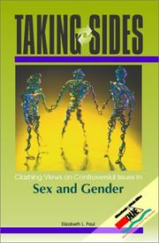 Cover of: Taking Sides: Clashing Views on Controversial Issues in Sex and Gender
