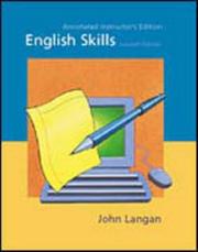 Cover of: English skills by Langan, John