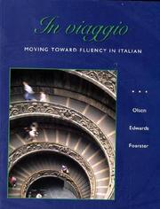 Cover of: In viaggio by Antonella D. Olson, Antonella Olson, Eric Edwards, Sharon W. Foerster, Antonella Olson, Eric Edwards, Sharon W. Foerster