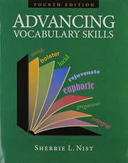 Cover of: Advancing Vocabulary Skills by Sherrie L. Nist