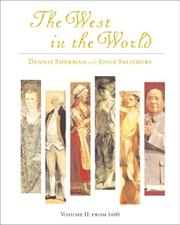 Cover of: The West in the World, Volume I with Making the Grade; MP by Dennis Sherman