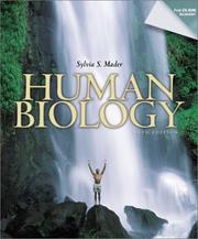 Cover of: Human Biology With Esp Cd-Rom and Student Study Guide by Mader, Mader