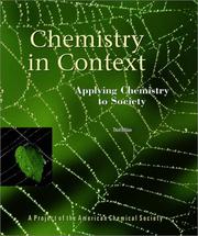 Cover of: Chemistry in Context with Student Online Learning Center Password Card