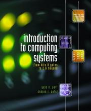 Cover of: Introduction to Computing Systems: From Bits and Gates to C and Beyond with CD-ROM