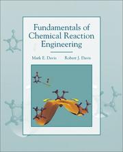 Cover of: Fundamentals of Chemical Reaction Engineering by Mark E. E. Davis, Robert J. J. Davis