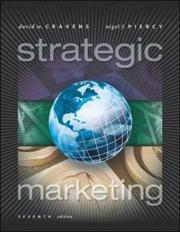 Cover of: Strategic Marketing by David W. Cravens, Nigel Piercy