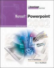 Cover of: The Advantage Series: PowerPoint 2002- Brief