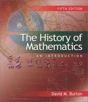 The history of mathematics by David M. Burton