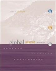Cover of: Global marketing by Johny K. Johansson