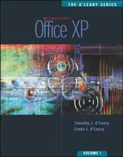 Cover of: The O'Leary Series: Office XP-- Volume I.