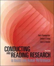 Cover of: Conducting and Reading Research in Health and Human Performance with PowerWeb | Ted A. Baumgartner