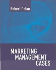 Cover of: Marketing Management: Text and Cases