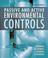Cover of: Passive and Active Environmental Controls