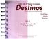 Cover of: Destinos, Part A