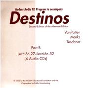 Cover of: Destinos, Pt. 2 by VANPATTEN, VANPATTEN