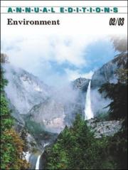 Cover of: Annual Editions Environment 02/03 (Annual Editions Environment) by John Logan Allen, John Logan Allen