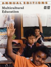 Cover of: Multicultural Education 02/03 (Annual Editions : Multicultural Education)