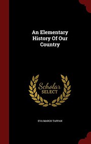 Cover of: An Elementary History Of Our Country