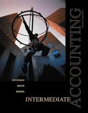 Cover of: Intermediate Accounting w/ S&P package | Thomas R. Dyckman