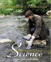 Cover of: Principles of Environmental Science by William P. Cunningham, Mary Ann Cunningham