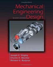Cover of: Mechanical engineering design by Joseph Edward Shigley
