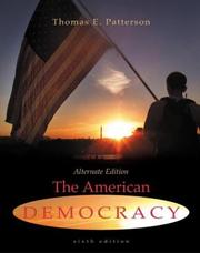 Cover of: The American democracy by Thomas E. Patterson