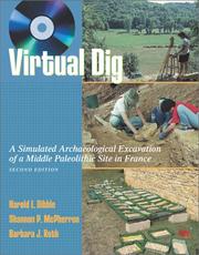 Cover of: Virtual Dig -PR by Harold Lewis Dibble, Barbara Dibble, Harold L. Dibble, Shannon McPherron, Barbara Roth, Barbara Dibble, Harold Lewis Dibble