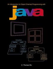 Cover of: Introduction to Object-Oriented Programming with Java w/CD