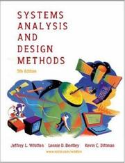 Cover of: Systems Analysis & Design Methods with Projects and Cases CD by Jeffrey L. Whitten, Lonnie D. Bentley, Kevin Dittman