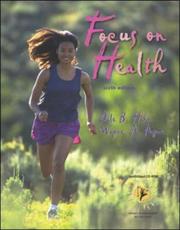 Cover of: Focus on Health with HealthQuest 4.1 CD-ROM, Learning To Go by Dale B. Hahn, Dale B. Hahn