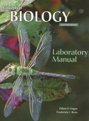 Cover of: Lab Manual to accompany Concepts In Biology