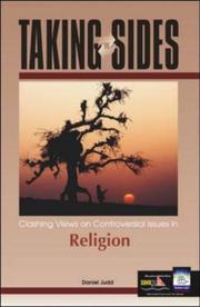 Cover of: Taking Sides: Clashing Views on Controversial Issues in Religion (Taking Sides: Religion)